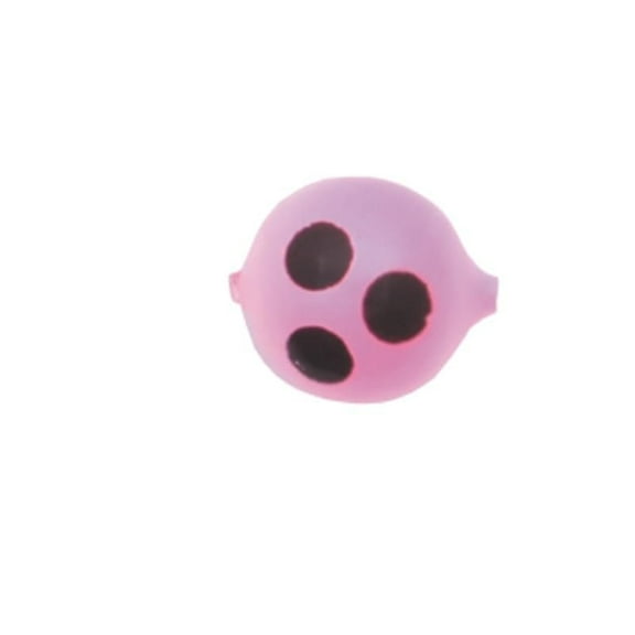 Yakima Bait Lil' Corky Size #8 100 Pack - Pink Black Dots