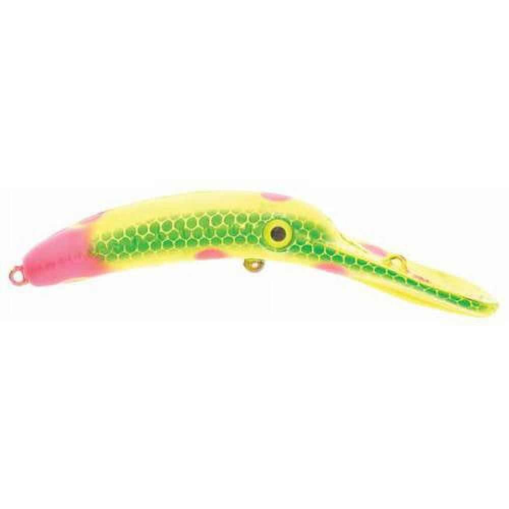 Yakima Bait Mag Lip 3.5 Mad Clown Fishing Lure for Walleye Trout