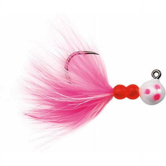 Yakima Bait Maxi Jig, 1/4 oz, Pearl Clown