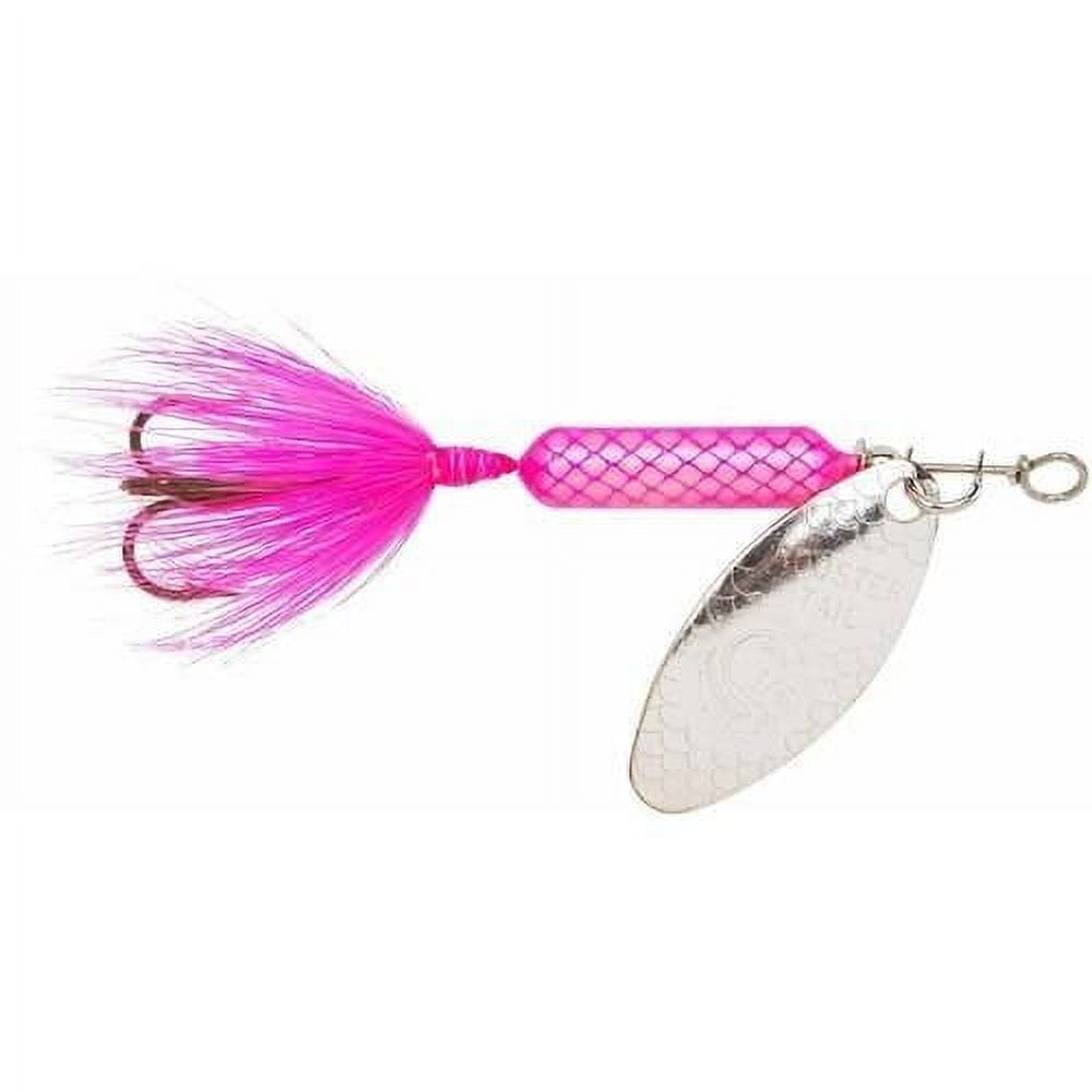 Worden's® Rooster Tail® White Original, Inline Spinnerbait Fishing Lure,  1/8 oz. Pack 