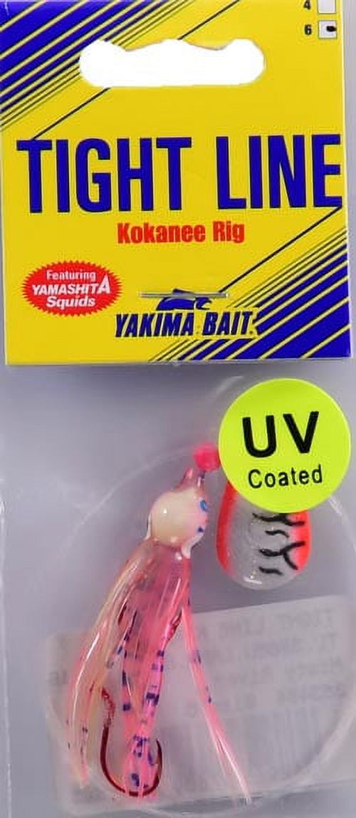 Kokanne Rig Yakima Bait Tight Line Kokanee Rig Fishing Lure - Luminous Red Misty ...