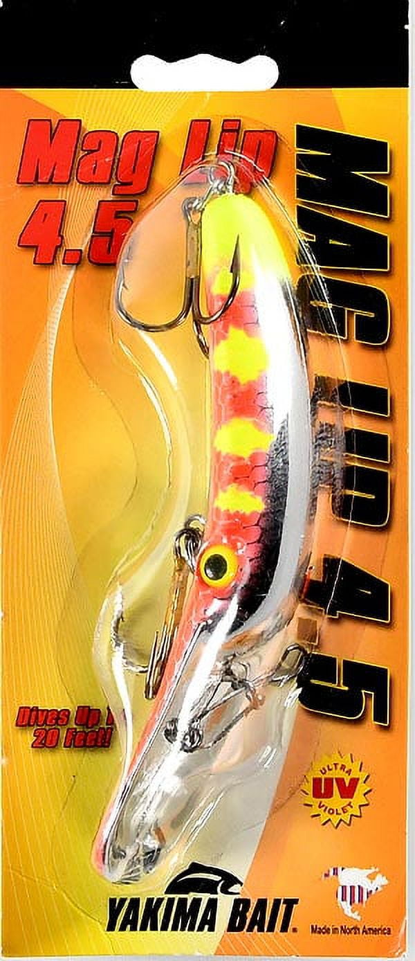Yakima Bait Worden's Mag Lip 4.5" Fishing Lure, Jaw Breaker, 0.77 oz., 9601U JAW