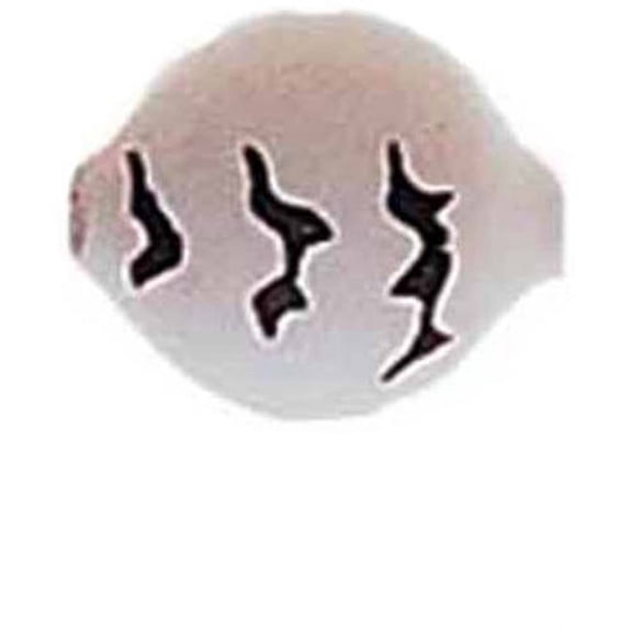 Yakima Bait Worden's Original Lil' Corky 1/2" Drift Bobbers, Zebra, Size 8, 14 mm, 10 Count