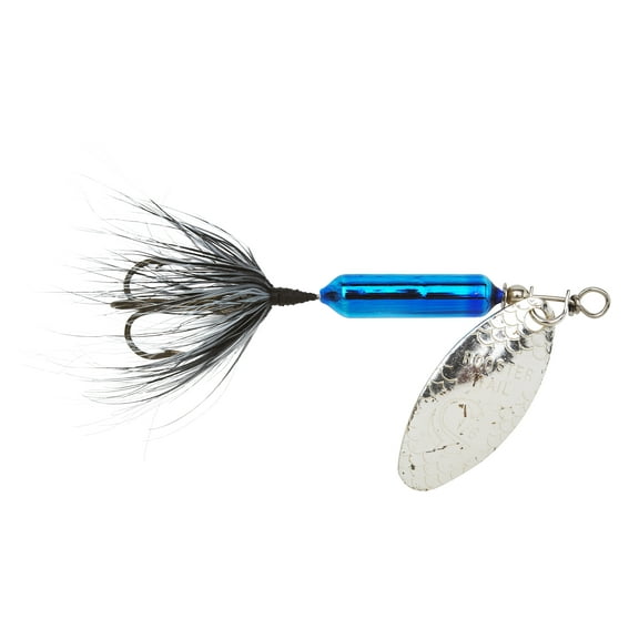 Yakima Bait Worden's Original Rooster Tail Fishing Lure, Metallic Blue, 3/8 oz., Size 6, 214 MBLU