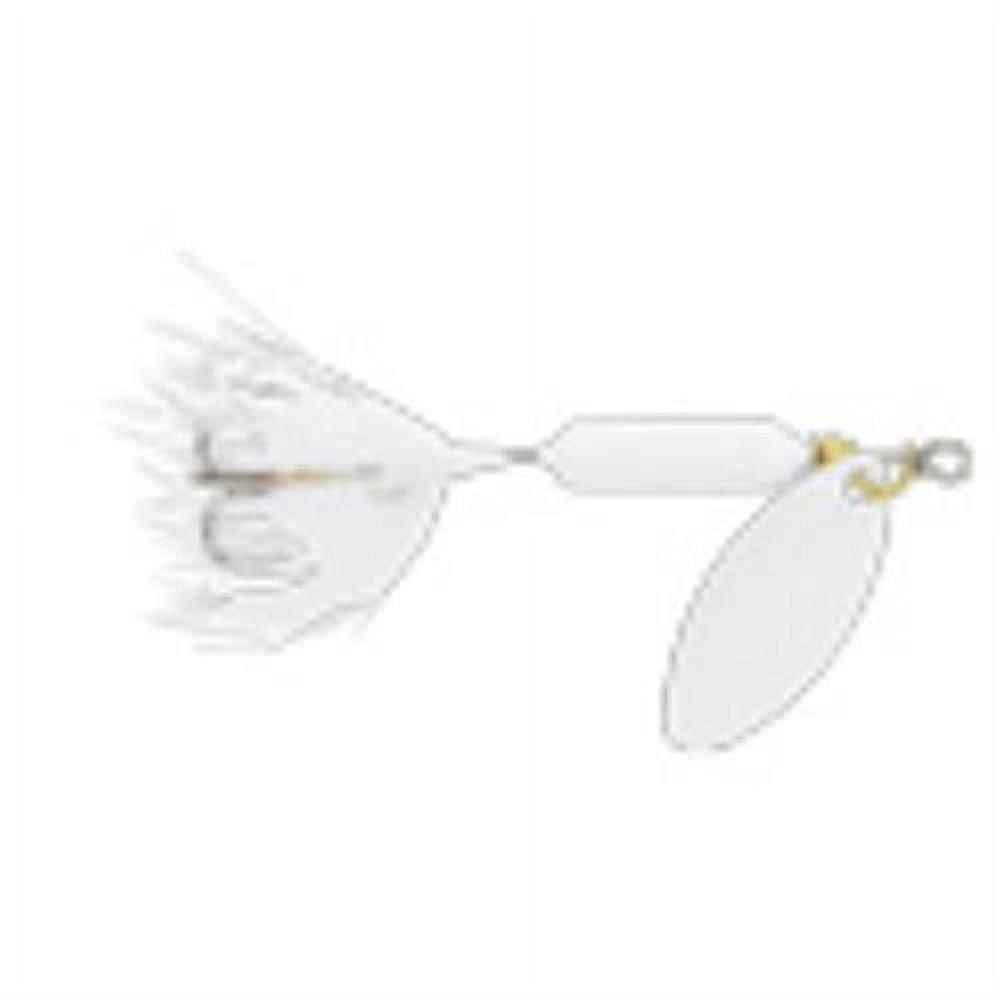 Yakima Bait Worden's Original Rooster Tail Fishing Lure, Snow Painted Blade, 1/4 oz., 212 SNOWP