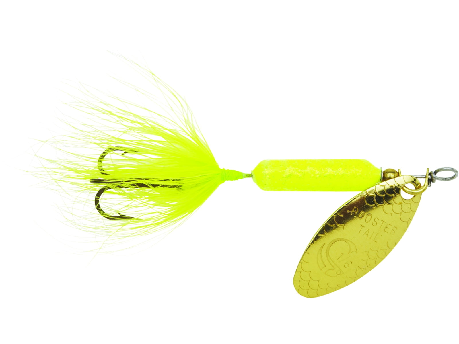 Worden's Original Rooster Tail - 1/8 oz. - Glitter Chartreuse
