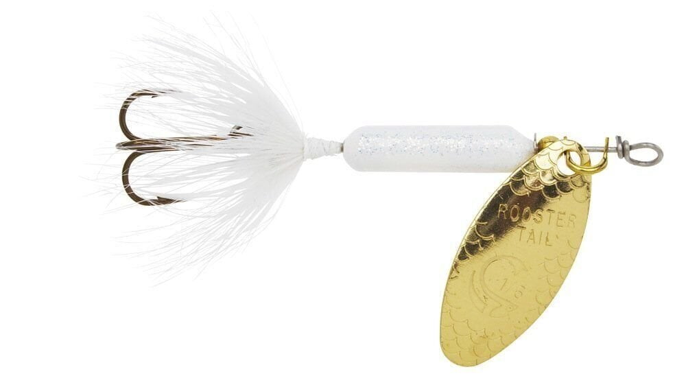 Worden's Rooster Tail Inline Spinnerbait Fishing Lure, Glitter
