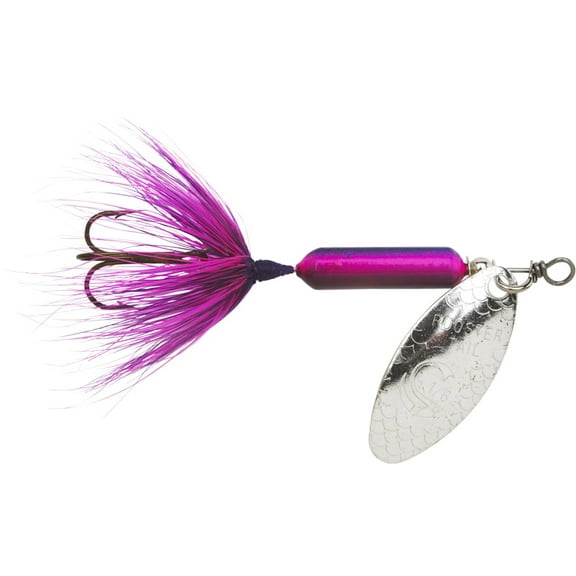 Yakima Bait Worden's Original Rooster Tail, Inline Spinnerbait Fishing Lure, Tequila Sunrise, 1/4 oz.