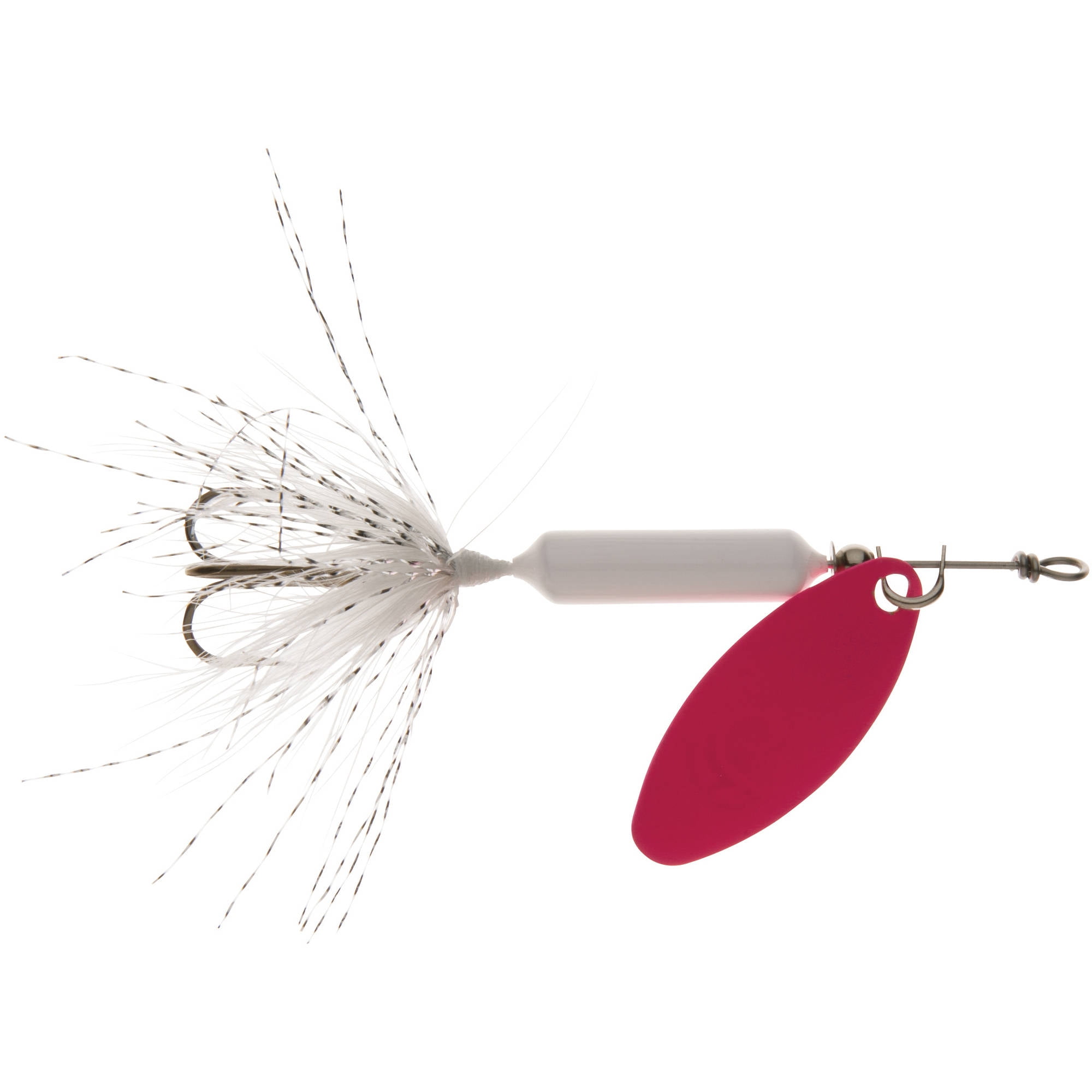 Yakima Bait Worden's Original Rooster Tail Lure, Chartreuse Dot, 1/4 oz.