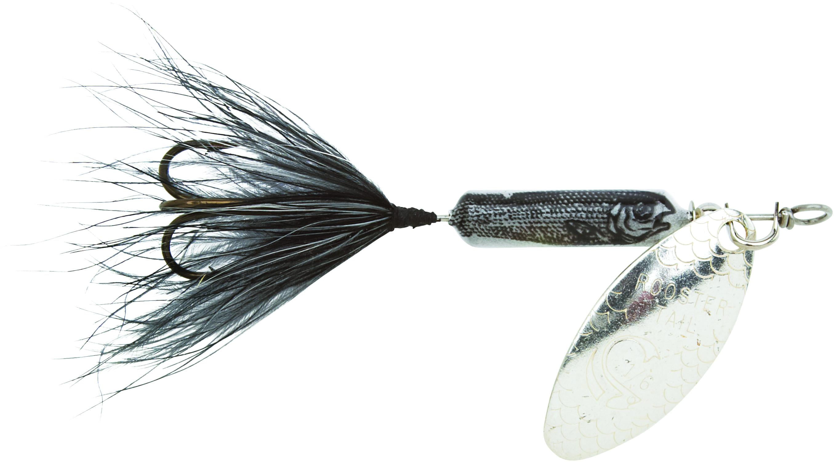 Yakima Bait Worden's Original Rooster Tail Lure, Silver Shad, 1/8