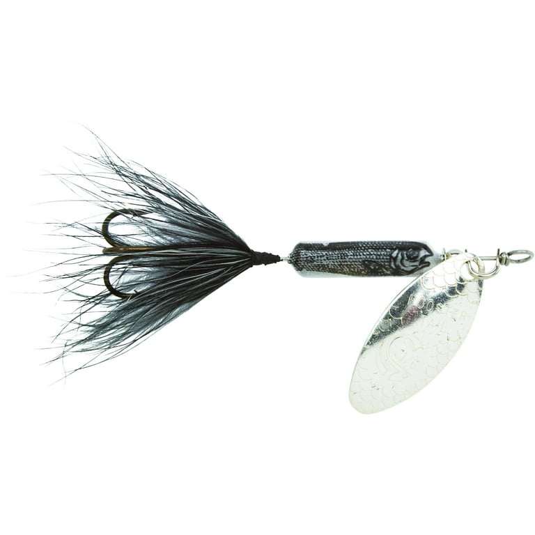 Yakima Bait Worden's Original Rooster Tail Lure, Silver Shad, 1/8 Oz. 