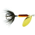 thumbnail interactive-video image 1 of Yakima Bait Worden's Original Single Hook Rooster Tail Lure, Brown Trout, 1/16 oz., 1 of 2
