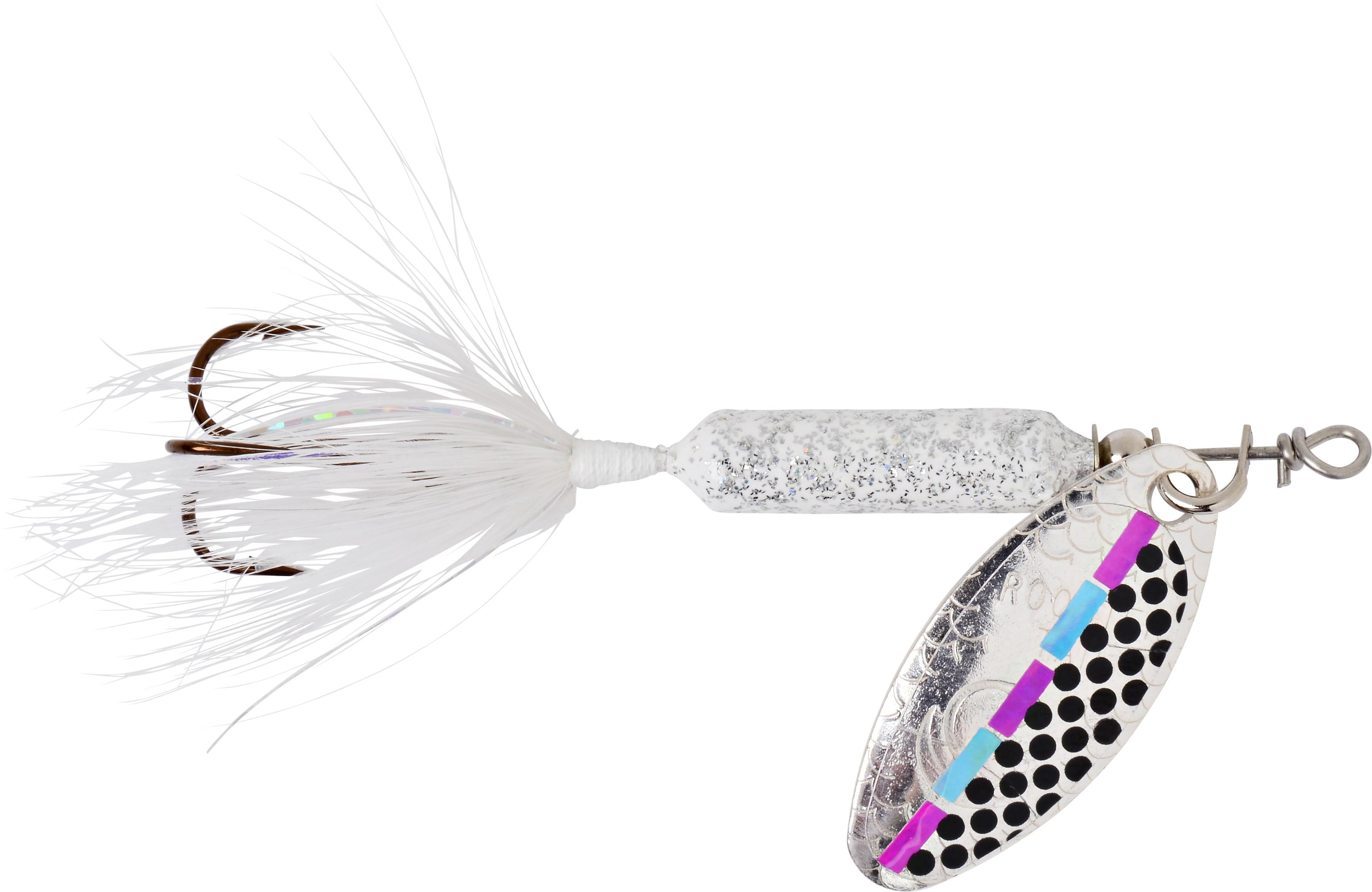 Worden's Original UV Coated Rooster Tail Lure - Tinsel Shad - 1/8 oz.