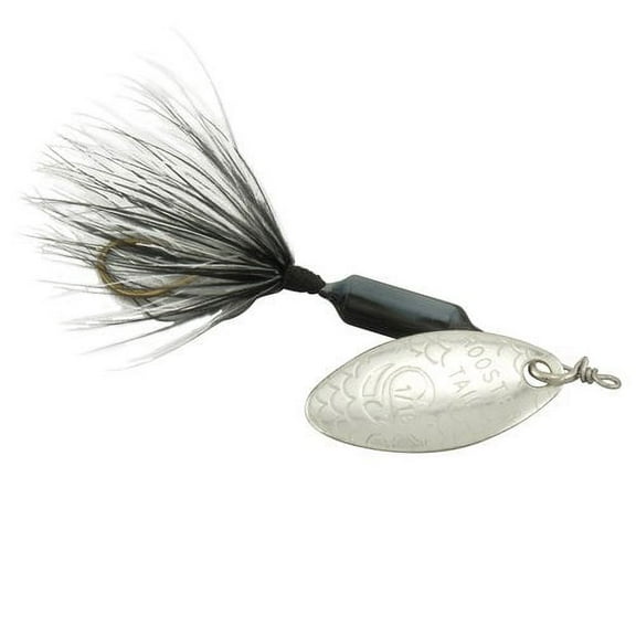 Yakima Bait Worden's Original UV Coated Single Hook Rooster Tail, Inline Spinnerbait Fishing Lure, Skunk, 1/16 oz.