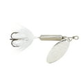 thumbnail image 1 of Yakima Bait Worden's Rooster Tail Fishing Lure, Chrome White, 1/2 oz., 216 JT CHWT, 1 of 1