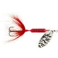 thumbnail interactive-video image 1 of Yakima Bait Worden's Rooster Tail Lure, Metallic Flame Tiger, 1/8 oz., 1 of 2