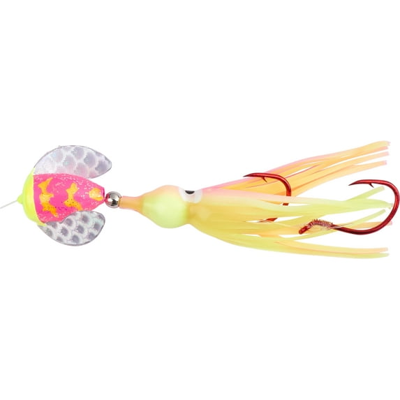 Yakima Bait Worden's Spin-N-Glo 1 1/2" Kokanee Rig, Chum Slick, Size 10 Body, 310 GPCT-MP