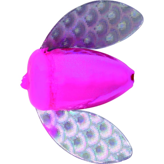 Yakima Bait Worden's Spin-N-Glo 1 1/4" Rig Fishing Lure, Cerise, Size 1, 102 CER-MY