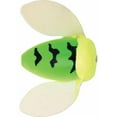thumbnail image 1 of Yakima Bait Worden's Spin-N-Glo 9/16" Drift Bobbers, Lime Chartreuse Tiger, Size 10, 3 Count, 1 of 2