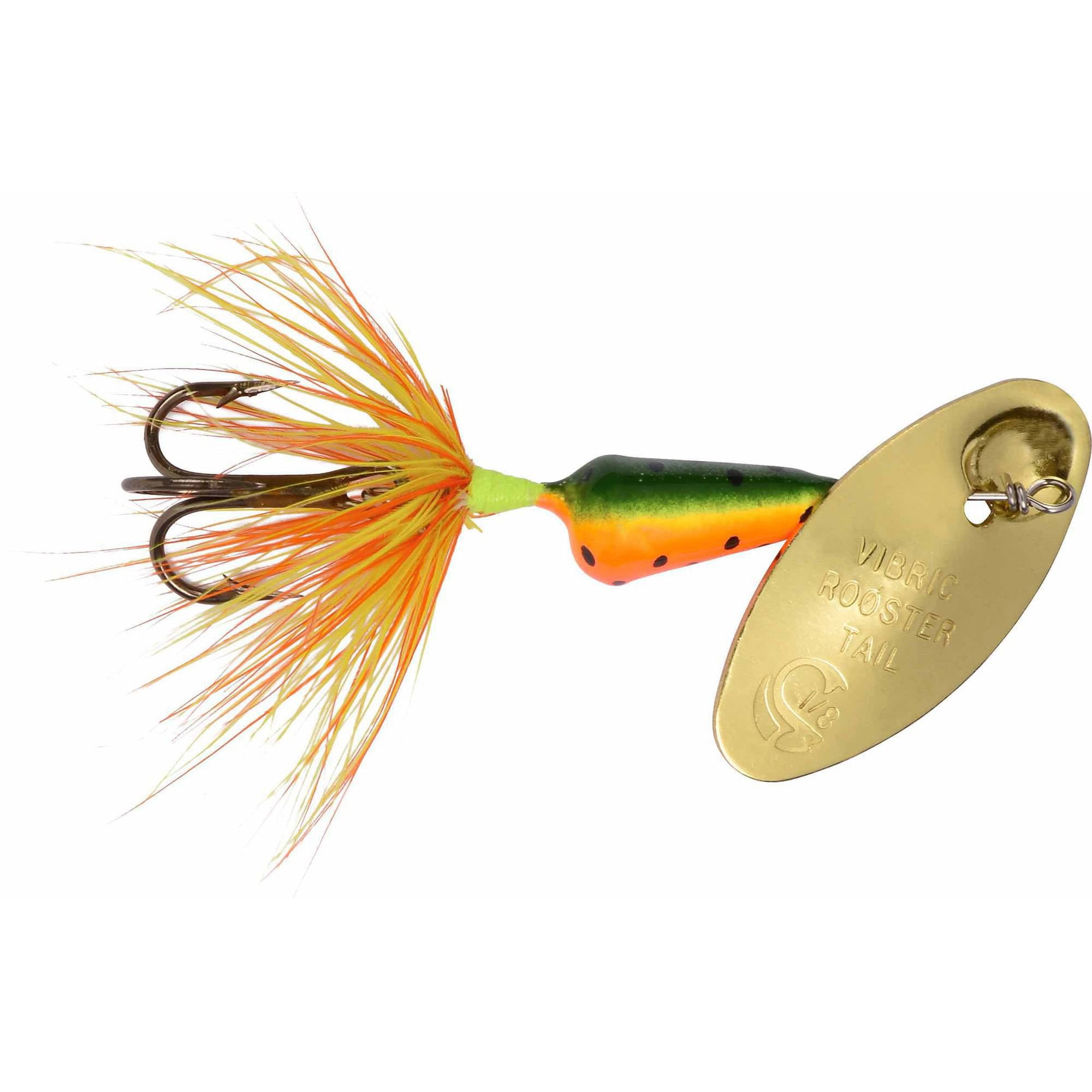 Worden's Vibric Rooster Tail, 1/2 oz, Firetiger