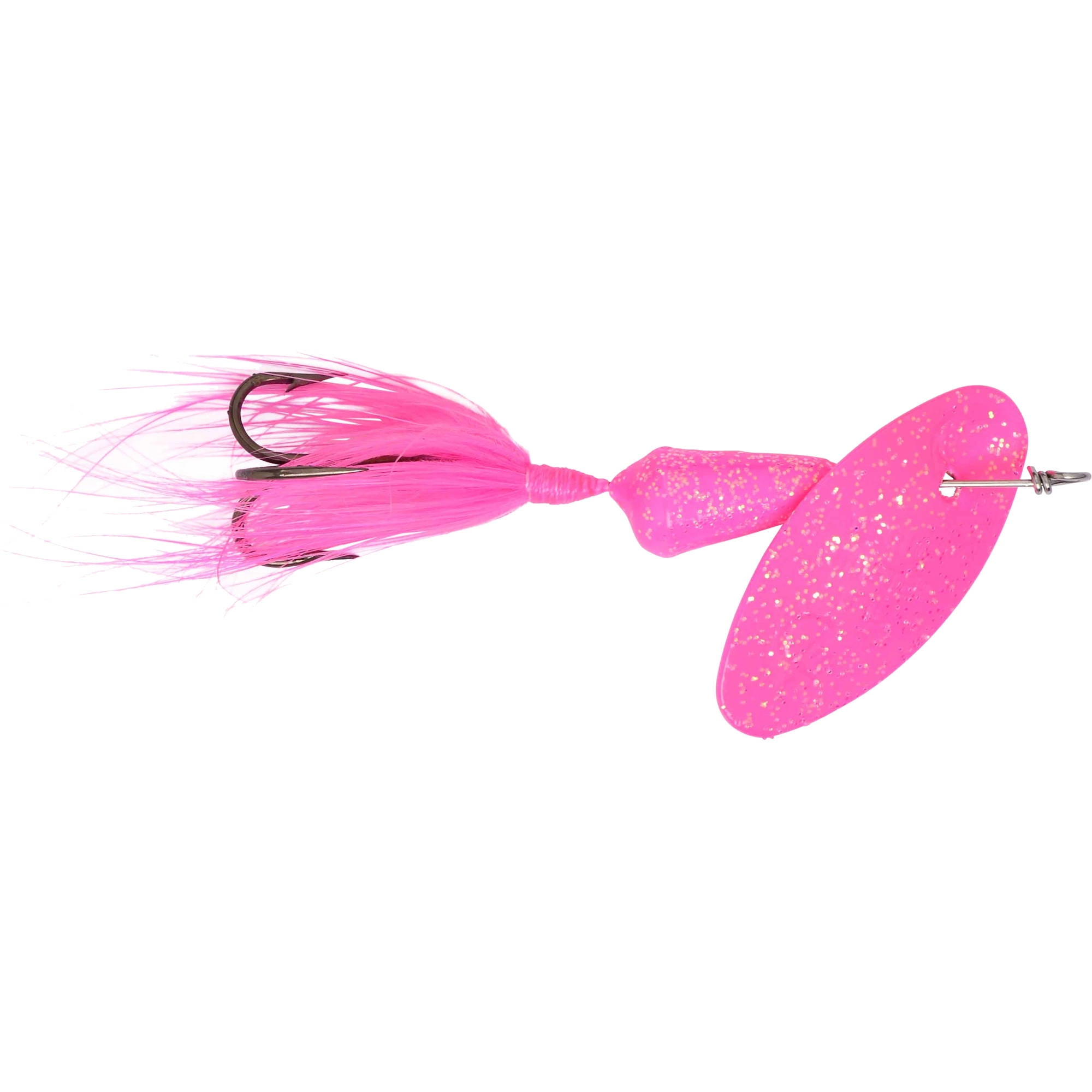 Yakima Bait Worden's Vibric Rooster Tail Lure, Glitter Flame, 1/2 oz.