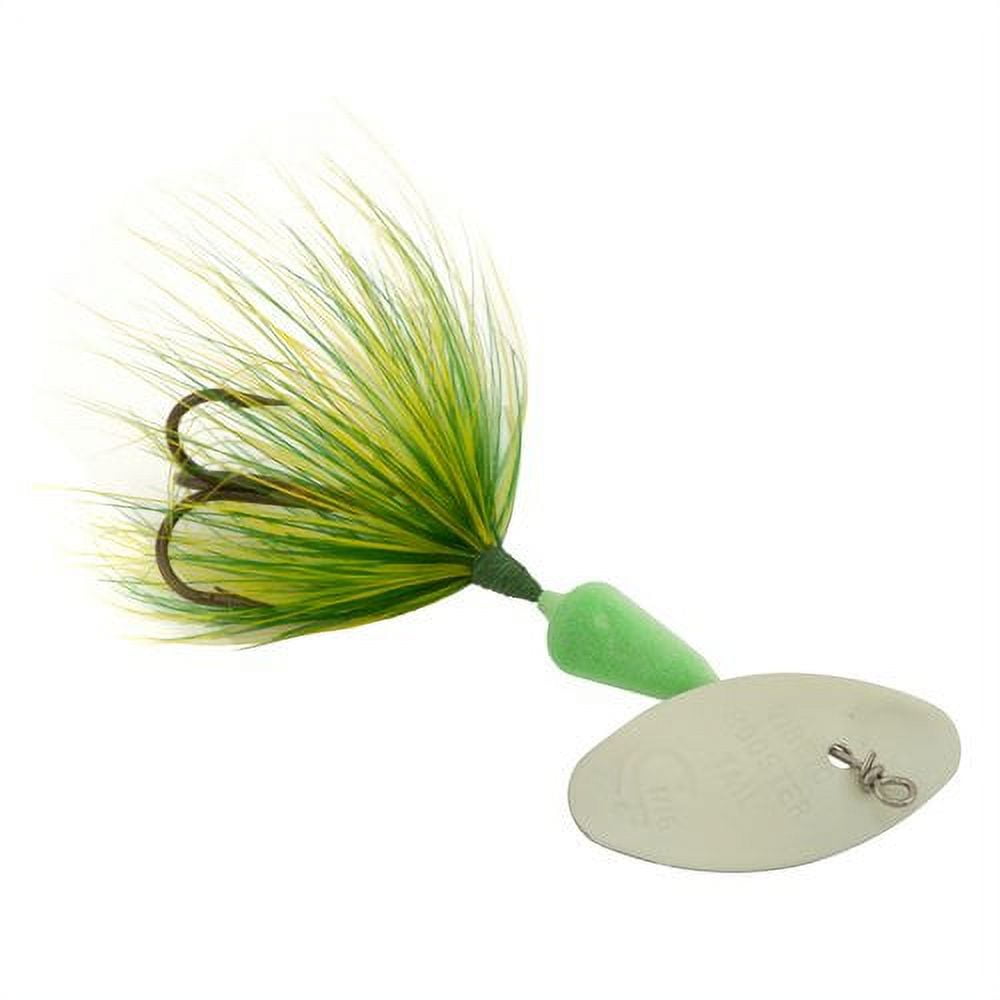 Yakima Bait Vibric Rooster Tail Lure - Luminous Green 1/8 oz