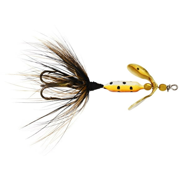 Worden's Rooster Tail 202 Inline Spinner 1/32oz Brown Trout Bronze