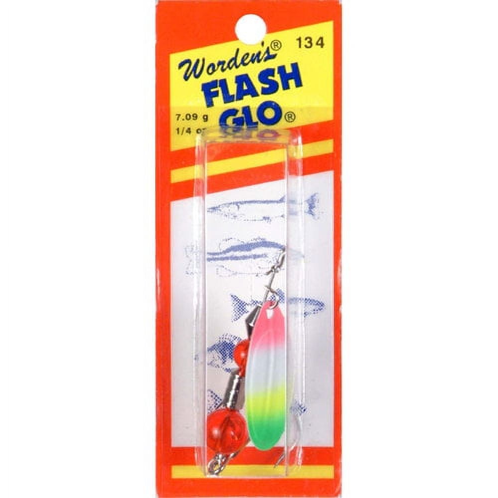 Yakima Bait Yak Flash Glo Nic/rbow/r 1/4 Wgt 134urb
