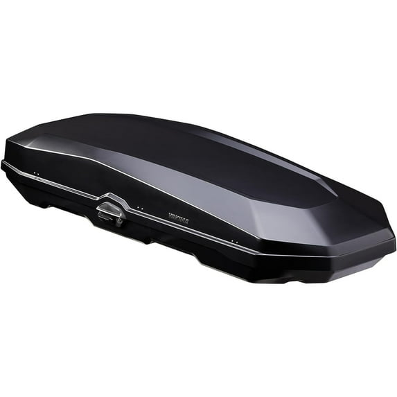 Yakima CBX 18 Roof Top Cargo Hard Carrier Box, StreamLine Crossbar, Black