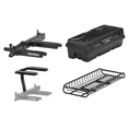 thumbnail image 1 of Yakima Cargo Rack Set EXO SwingBase, GearLocker Box, TopShelf Rack, and GearWarrior Basket, 1 of 2
