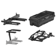 thumbnail image 1 of Yakima EXO SwingBase Bike Rack, GearLocker Box, TopShelf Rack, & EXO DoubleUp, 1 of 10