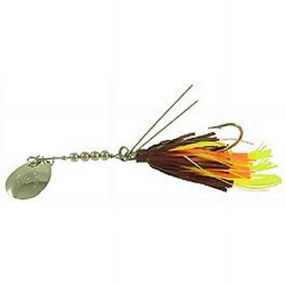 Yakima - Hildebrandt H4SSG-CR Hildebrand Snagless Sally - 0.37 oz., Gold Blade-Crawdad