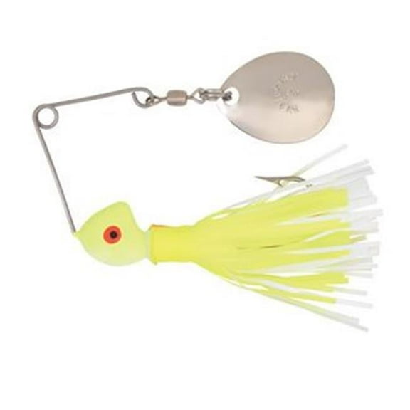 Yakima - Hildebrandt Hildebrandt Spin Dandy - Chartreuse Head-Chartreuse & White - 0.12 oz.