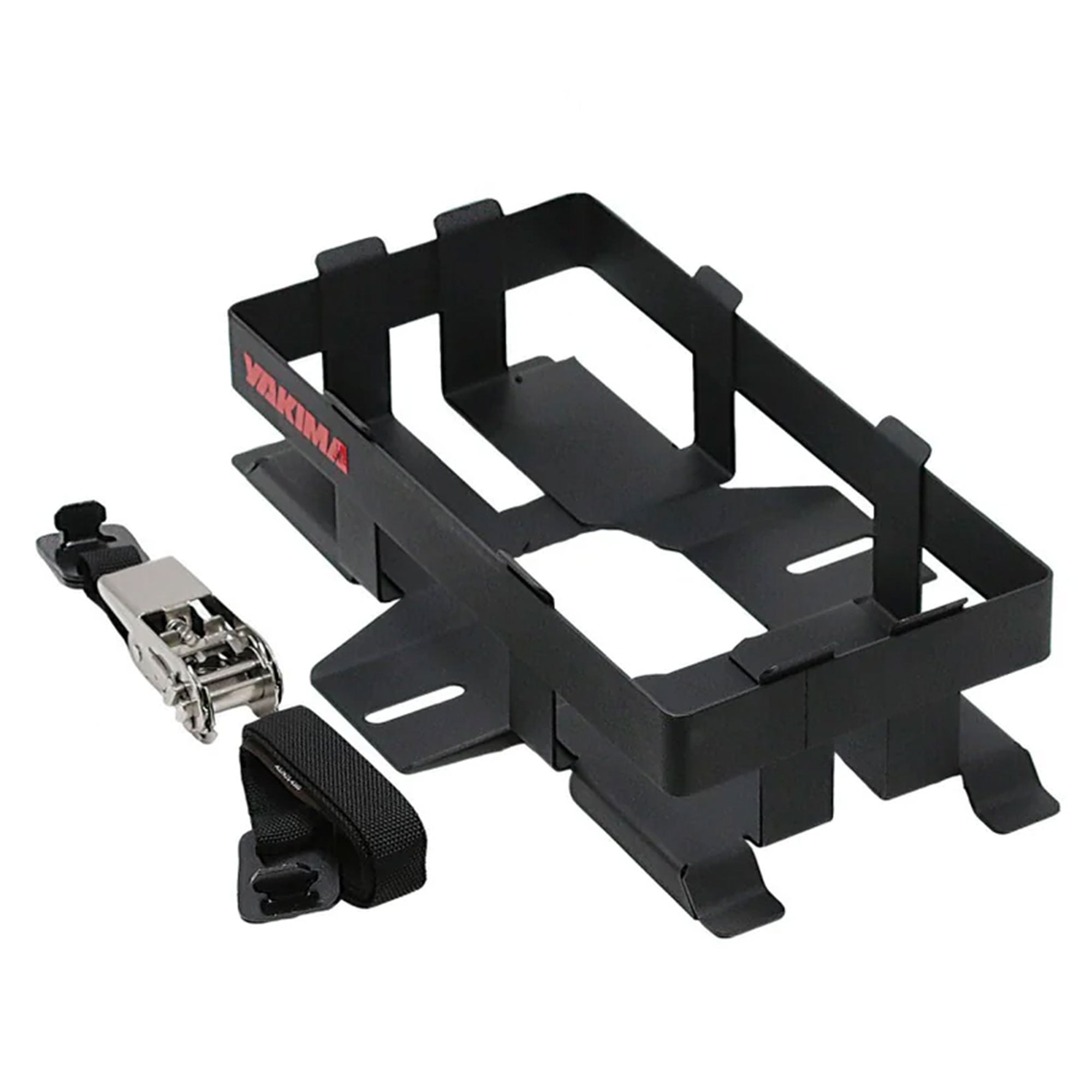 Yakima LockNLoad Platform Plastic Jerry Can Holder Roof Rack System, Black Yakima LockNLoad Platform Plastic Jerry Can Holder Roof Rack System, Black