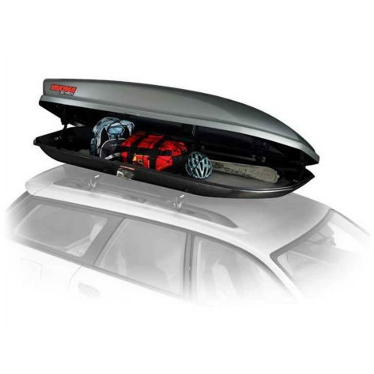 Yakima SkyBox Pro 18 Rooftop Cargo Box 18 Cubic Feet Titanium
