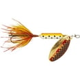 thumbnail image 1 of Worden's Rooster Tail 204 Inline Spinner 1/24oz Tinsel Brown Trout Bronze, 1 of 1