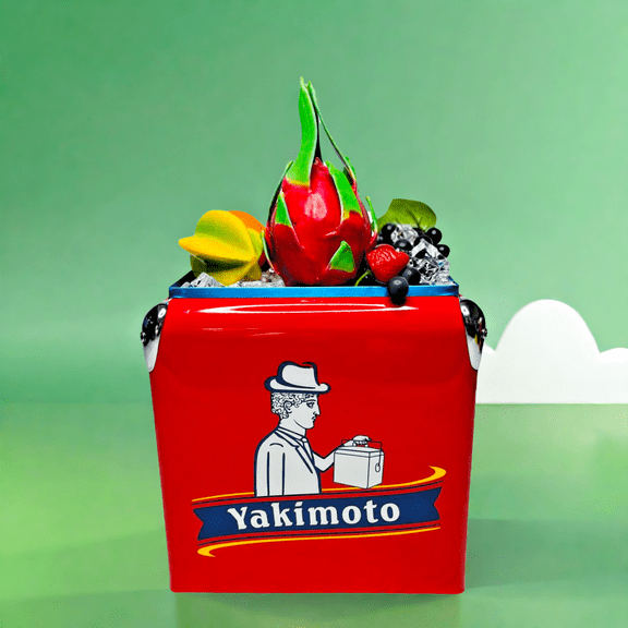 Yakimoto 14QT Hard Metal Cooler Chest Ice Box Hard Lunch Box,Portable insulation