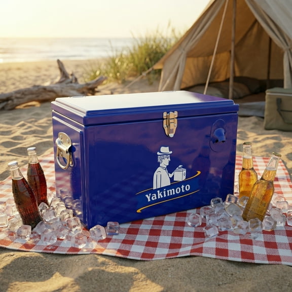 Yakimoto 20L Insulated Cooler & Ice Bucket Combo | 4-Day Chill, 35 Cans, Locking Latches for Tailgates, Fishing Trips & The Beach