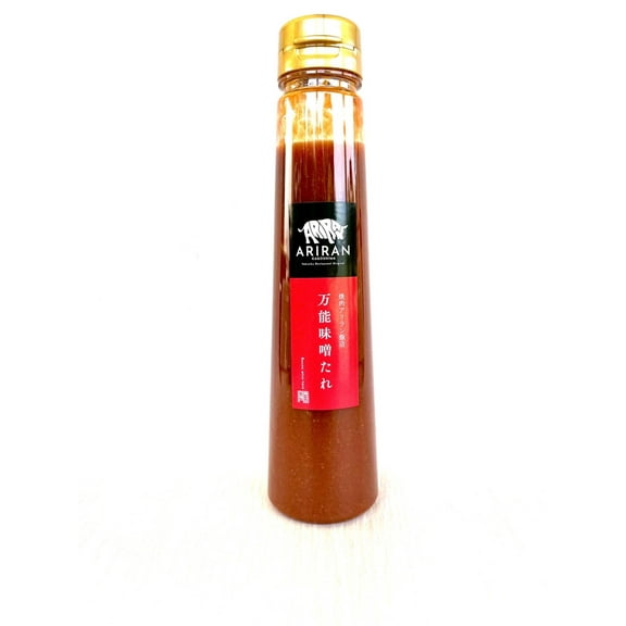 Yakiniku Sauce All-Purpose Soy Sauce Miso Sauce SET (1 each) 500g Arirang Hanten Made in JAPAN - Kurumira