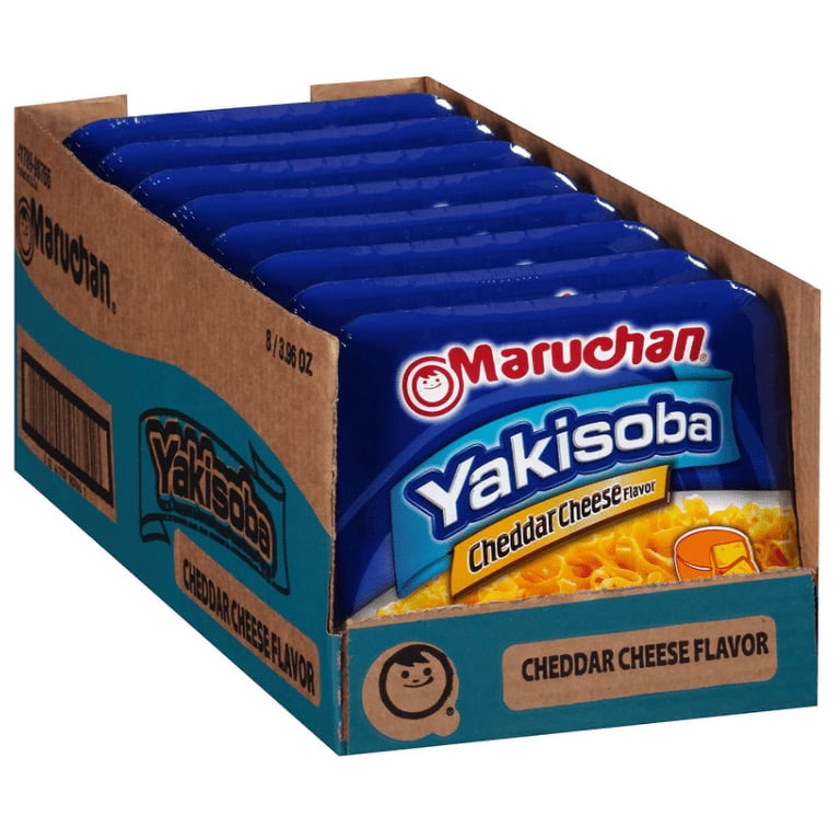 Yakisoba Cheddar, 3.96 Oz, Pack of 8 - Walmart.com