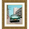 thumbnail image 1 of Yakovlev, Alexander 26x32 Gold Ornate Wood Framed with Double Matting Museum Art Print Titled - Old Havana 2, 1 of 4