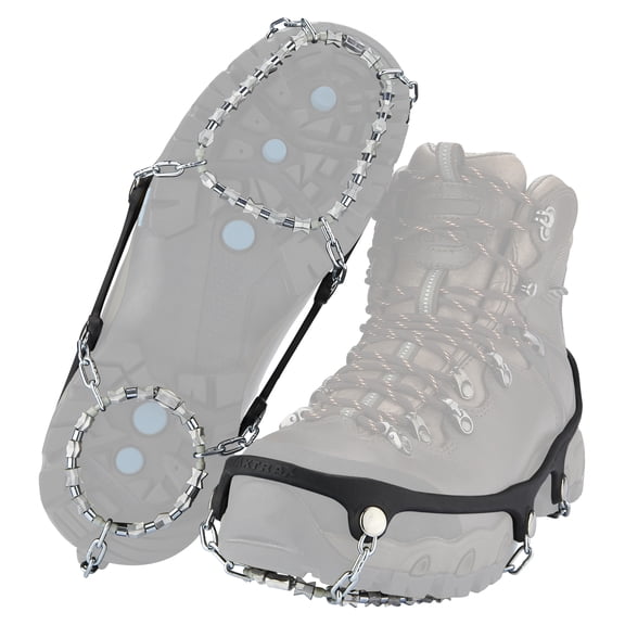 Yaktrax Diamond Grip All-Surface Traction Cleats for Walking on Ice and Snow, X-Large