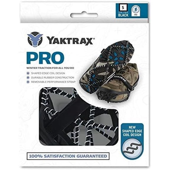 Yaktrax Pro Ice Grips - Small - Black