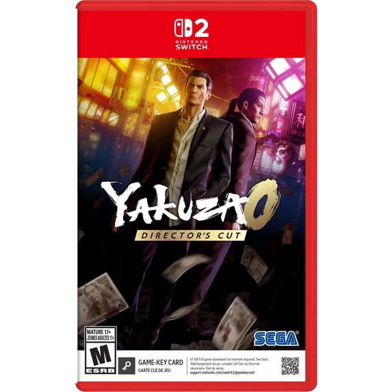Yakuza 0 Directors Cut (Game-Key Card) (Nintendo Switch 2)