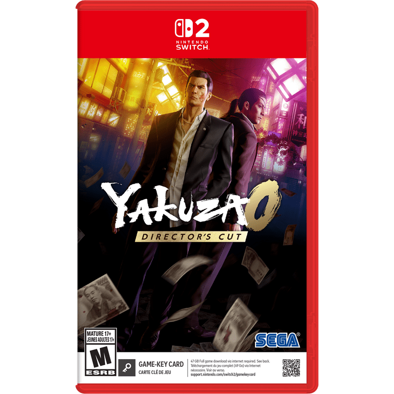 Nintendo Switch Kazumasa Oomura Yakuza 0 Director's Cut, Nintendo Switch 2 - Walmart.com
