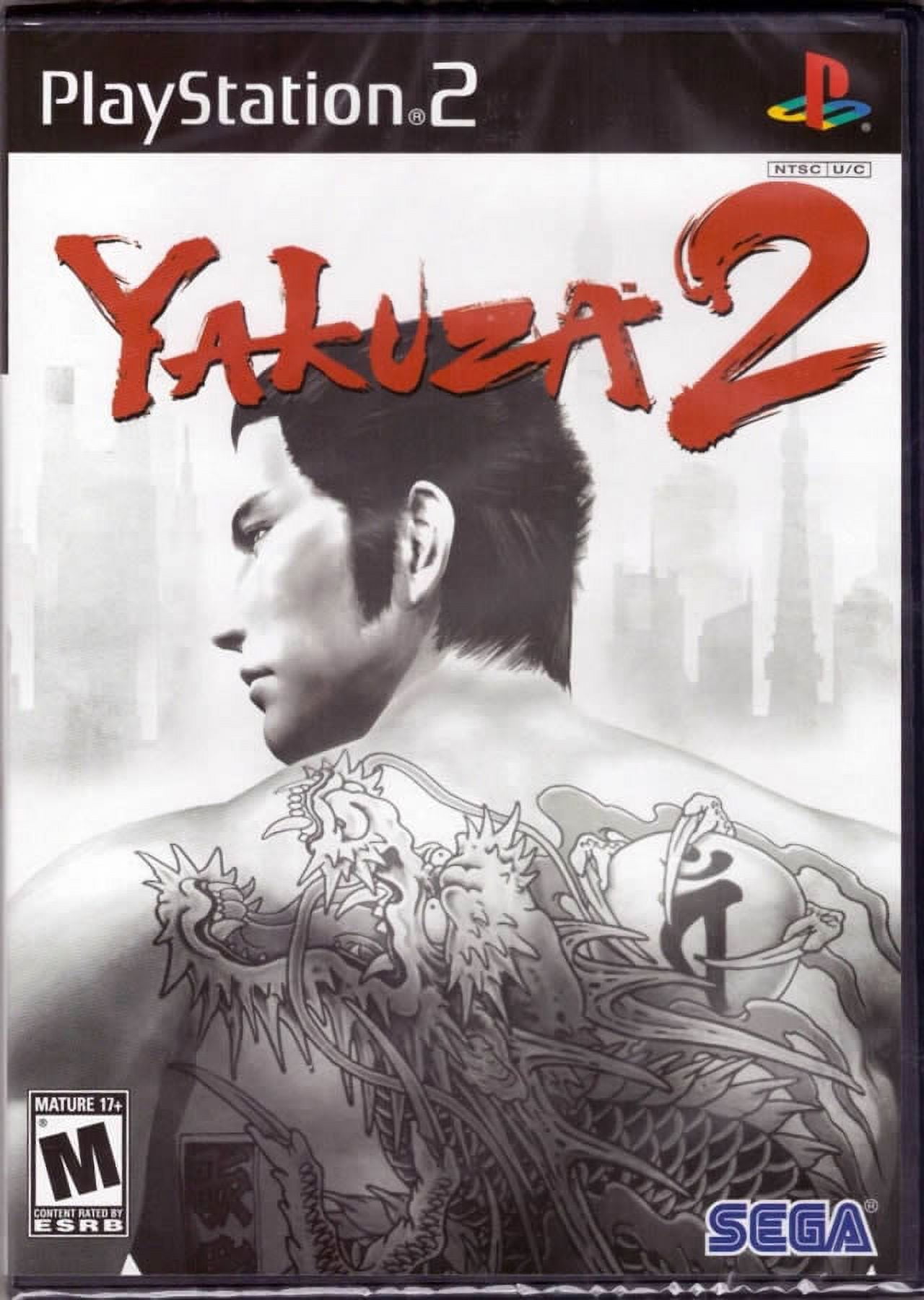 Sega Yakuza 2 PS2 - Action/Adventure PlayStation Video Game, ESRB