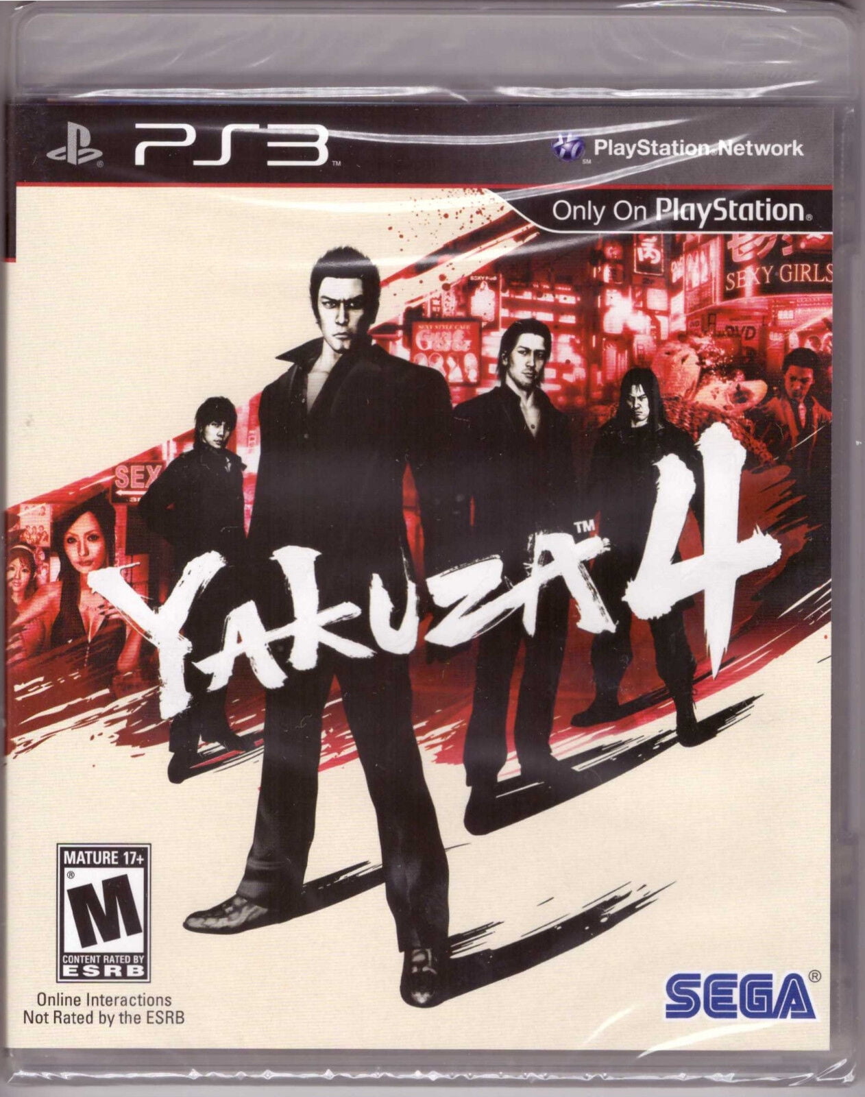 Yakuza 4 - PlayStation 3 PS3 [2011 RE-PRINT Japan Crime