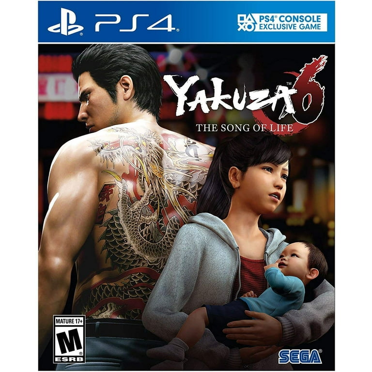 Yakuza 6: The Song of Life, Sega, PlayStation 4, 010086632217 