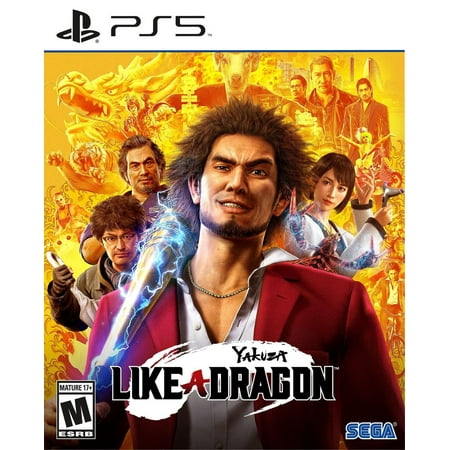 Yakuza Like A Dragon, Sega, PlayStation 5 [Physical], 010086632699