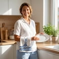 thumbnail image 1 of Yakvarog Nautical Kitchen Hand Towels, Soft Touch & Highly Absorbent Quick Dry Towel, 16" x 24", Durable Breathable Hand Towels for Wiping Cups, Dishes, Countertops, Summer Home Decor, 1 of 7